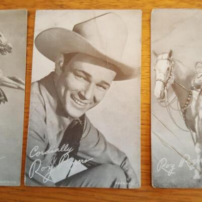 Collection of Roy Rogers Movie Star Cards - Set #1
