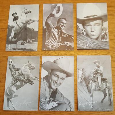 Collection of Roy Rogers Movie Star Cards - Set #1