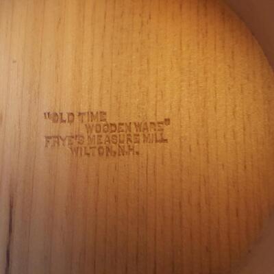 Pair of Round Colonial Boxes - Frye's Mill