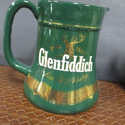 Glenfiddich & Old Smugglers Pub Jug Pitchers