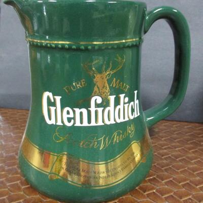 Glenfiddich & Old Smugglers Pub Jug Pitchers
