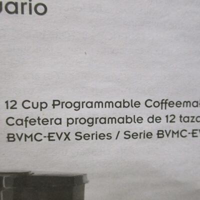 12 Cup Programmable Coffeemaker