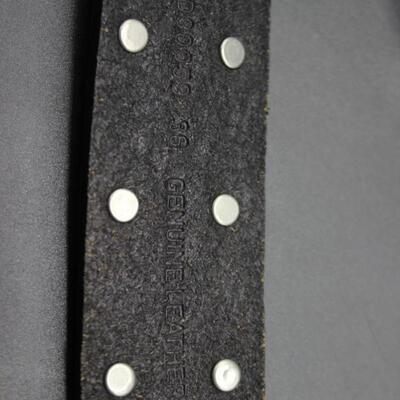 Mixed Leather Studded Nylon Belt Lot