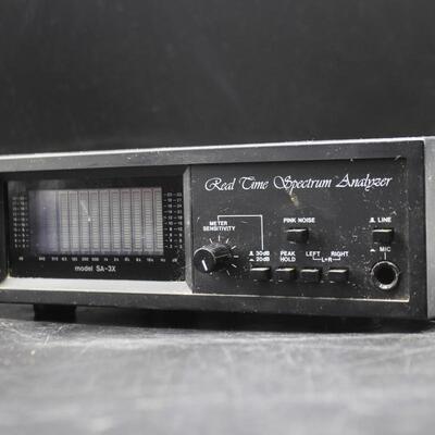 BSR SA-3X 10-Band Real Time Audio Spectrum Analyzer