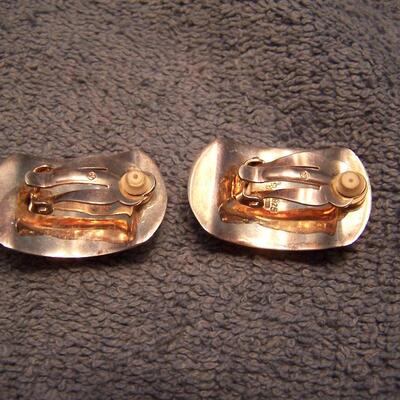 LOT 13 BEAUTIFUL VINTAGE/COLLECTIBLE STERLING EARRINGS