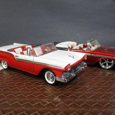1957 Ford Skyliner & JADA 1956 Chevrolet  Scale 1/24