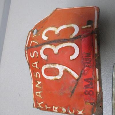 Vintage License Plates