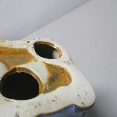Clarksville Pottery Vase & Unmarked Pig