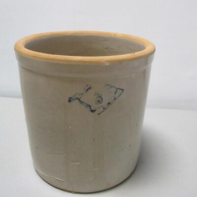 #3 Stoneware Crock