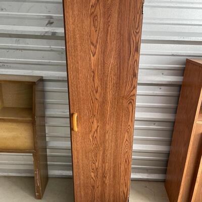 Wooden storage cabinet
