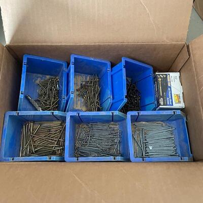 Nails nuts and screws