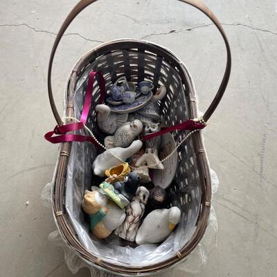 Basket of Knick Knacks