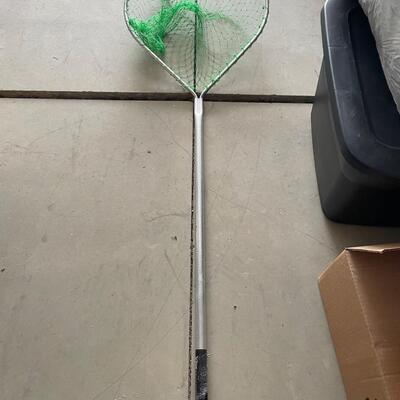 Garden tools and fishing net