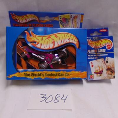 Item 3084 Hot Wheels Playing Cards