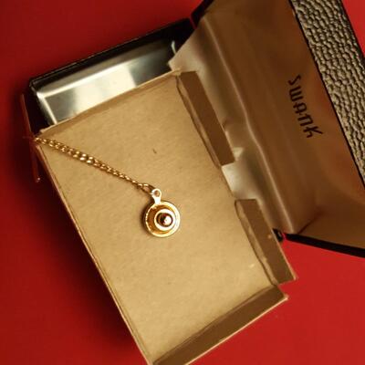 Swank Sterling Silver Tie Pin