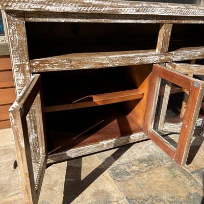 Distressed Wood Console ~ *See Details