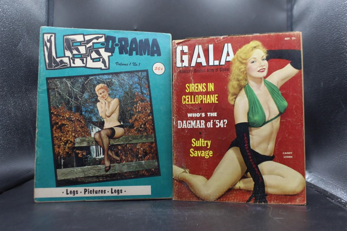 1200px x 800px - Vintage 1950s Leg-O-Rama Gala Adult Magazines Topless Scantily Clad Woman  Fetish *18+ NUDITY | EstateSales.org