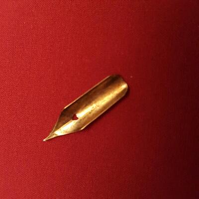 Gold Fountain Pen Point