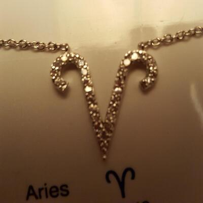 Sterling Silver Aries Necklace