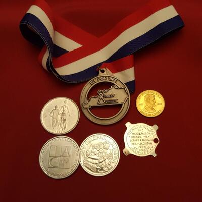 Collection of Medallions and Tokens