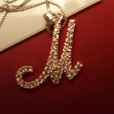 Sterling Initial Necklace