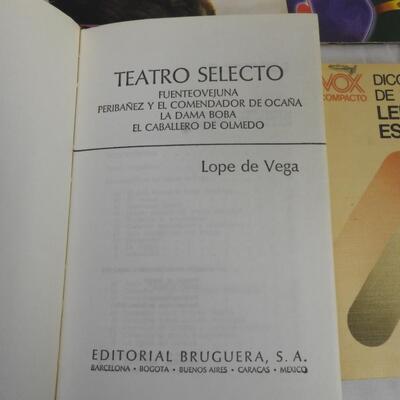 20 pc Spanish Books Buenos Dias, Espiritu Santo -to- Obras Poeticas Completas