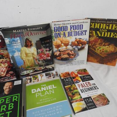 12 pc Cookbooks: Holiday Coobook -to- Perfumes and Flavours of Liguria