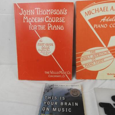 4 Music Books: John Thompson's -to- This is Your Brain on Music