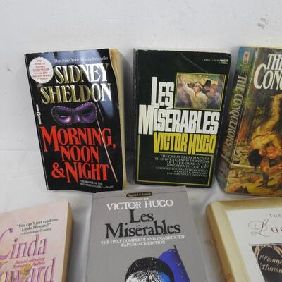 9 Fiction Novels: Morning, Noon & Night -to- The Face in the Dismal Cavern