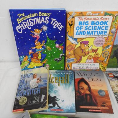 16 Kids Books: Lego Knights Kingdom, Black Beauty, Words in the Dust