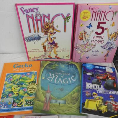 16 Children's Books, Maya Lin, Fancy Nancy, Sesame Street, Sheba Lee, Gecko