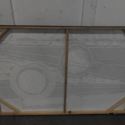Canvas Art Piece, 47" x 32"