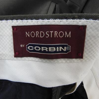 5 pairs Men's Pants: Nordstrom 30x31, Green/Tan/Gray LLBean 30x31