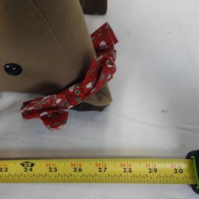 Two Reindeer Dolls, Good Condition, Christmas Holiday