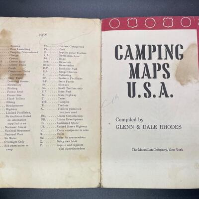 Camping Maps U.S.A Guide by Glenn & Dale Rhodes