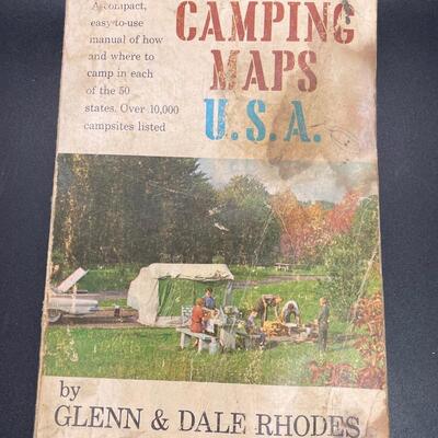 Camping Maps U.S.A Guide by Glenn & Dale Rhodes