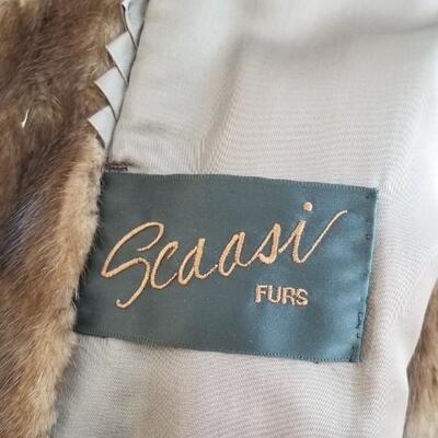 Lot #74  Beautiful Stroller Length Maison Blanche Mink Coat