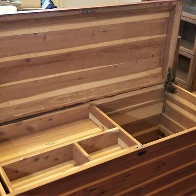 Lot #75  Vintage Cedar Chest - very clean, great condition