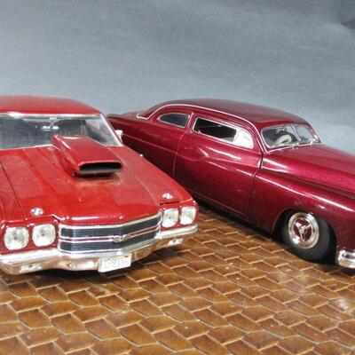 Ertl American Muscle 1951 Mercury & 1970 Chevelle Welly  Scale 1/18