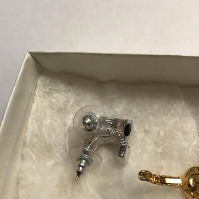 Six Pairs of Vintage Swarovski Crystal Earrings