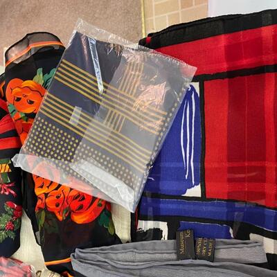 Collection of Vintage Designer Scarves