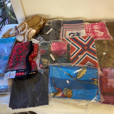 Collection of Vintage Scarves