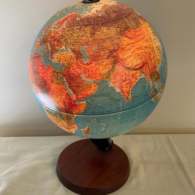 Vintage Light Up Globe