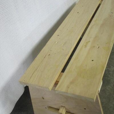 Handmade Solid Wood Pine Bench 4 of 4