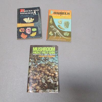 Rocks Minerals Fossils & Mushroom Books