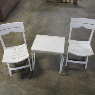 Outdoor Foldable Chairs & Table