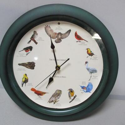The Nature Company Bird Clock - Bird Chirps