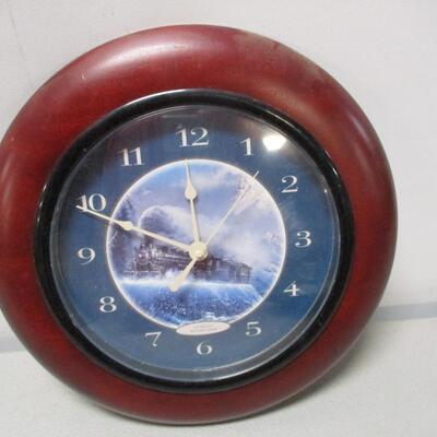 Ted Blaylock Train Clock