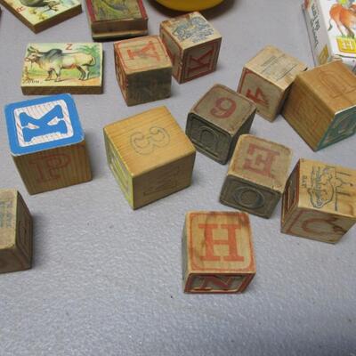Kids Toys - Alphabet Blocks - Stamps
