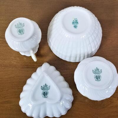 Lot #83  Four Pieces of Belleek Porcelain